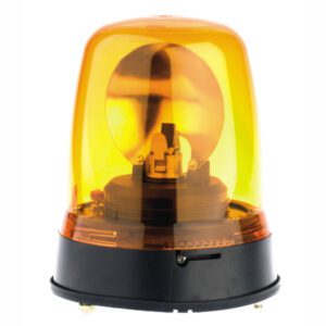 Rotating Beacon Amber 12/24v, Halogen 3 Bolt, M390