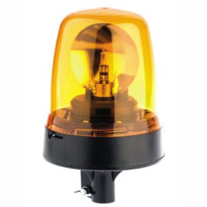 Rotating Beacon Amber 12/24v, Halogen 1 Bolt M392