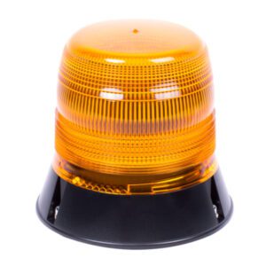 LED Beacon Amber, 12/24v, 3 Bolt Ecco 400