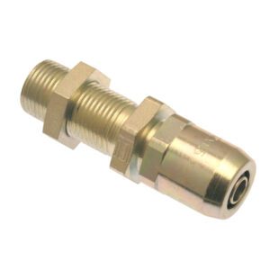 Straight Bulkhead Connector M18 x 1.5 x Tube 12 x 1.5mm