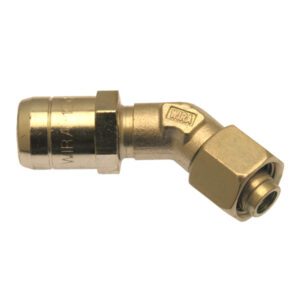 Elbow 45 Degree M18 x 1.5 x Tube 12 x 1.5mm