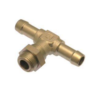 Hose Tail Tee M22 x 1.5 x Hose ID 13mm