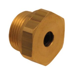 Brass Straight Stud Adaptor M16 x 1.5 x Tube 8 x 1mm