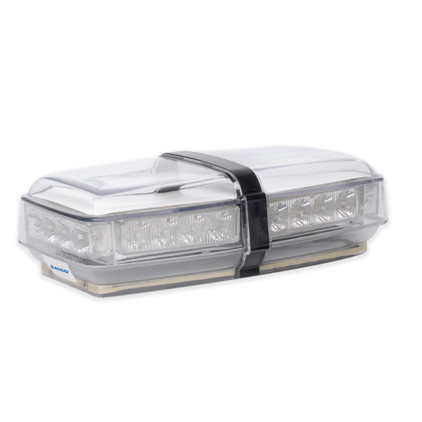 6 LED`s Lightbar Amber Clear Lens