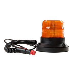 9 LED Beacon Amber, 12/24v, Magnetic Ecco Bronze