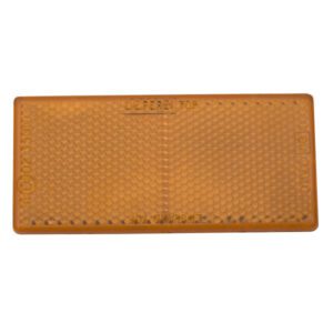 Reflector Amber 100 x 51mm