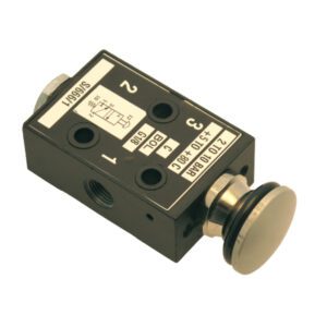 3/2 Button Spring Valve S/666/1