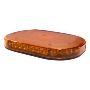 LED Lightbar Amber Lens, 12v, Magnetic, L248mm, A511