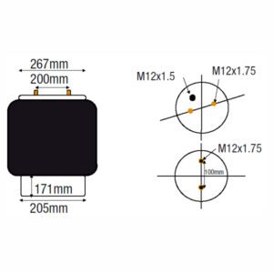 Air Spring – Meritor 21229214