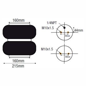 Air Spring – Meritor 21222663