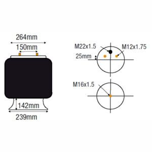 Air Spring – SAF 3229003300