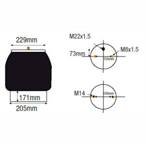 Air Spring – Schmitz 016512