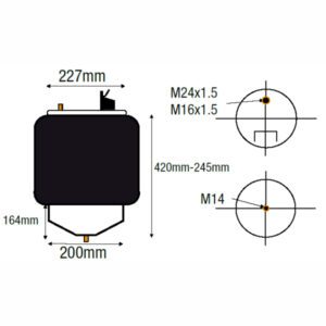 Air Spring – Volvo 1075890