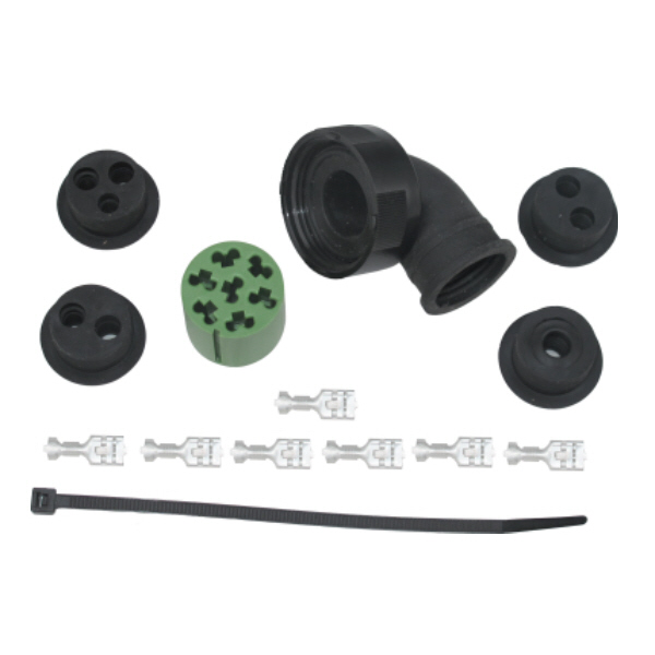ASS1 7 pin female green