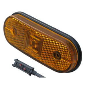 Amber Lamp LED 0.5m P&R