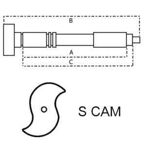 Camshaft S Cam L/H L406mm