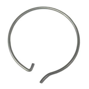 Hooked spring ring