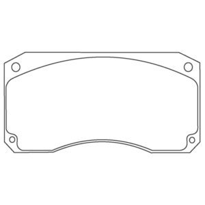 Brake Pad Set WVA29043, Caliper Lucas