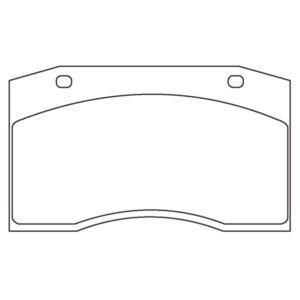 Brake Pad Set WVA29075, Caliper Brembo
