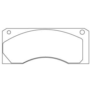 Brake Pad Set WVA29044, Caliper Lucas