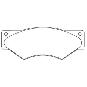 Brake Pad Set WVA29001, Caliper Wabco