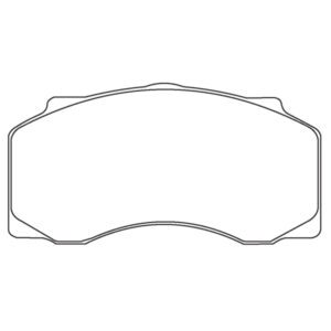 Brake Pad Set WVA29077, Caliper Wabco