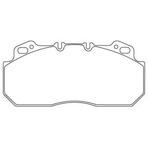 Brake Pad Set WVA29090, Caliper Meritor