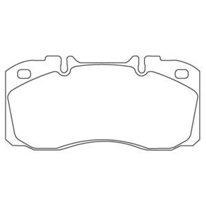 Brake Pad Set WVA29122, Caliper Brembo