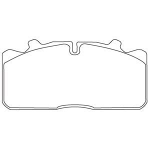 Brake Pad Set WVA29091, Caliper Wabco