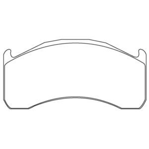 Brake Pad Set WVA29137, Caliper Meritor