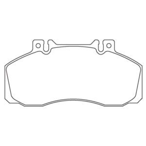 Brake Pad Set WVA29835, Caliper Teves
