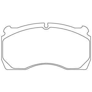 Brake Pad Set WVA29149, Caliper Meritor