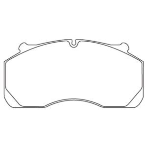 Brake Pad Set WVA29150, Caliper Meritor