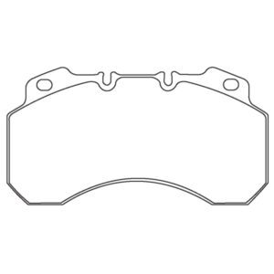 Brake Pad Set WVA29100, Caliper Meritor