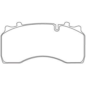 Brake Pad Set WVA29141, Caliper Wabco
