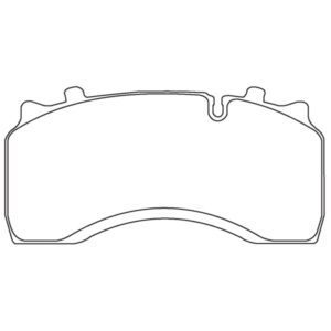 Brake Pad Set WVA29142, Caliper Wabco
