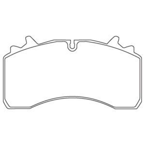 Brake Pad Set WVA29336, Caliper Wabco