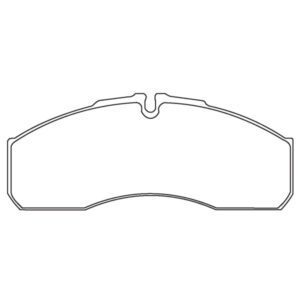 Brake Pad Set WVA29160, Caliper Brembo