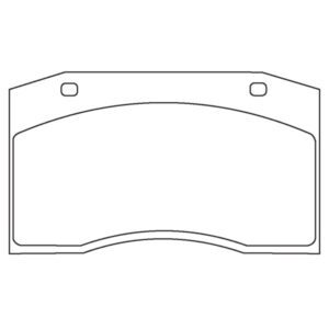 Brake Pad Set WVA29186, Caliper Brembo