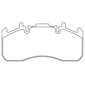 Brake Pad Set WVA29173, Caliper Meritor