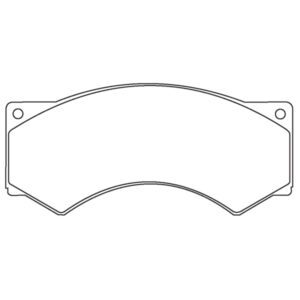 Brake Pad Set WVA29029, Caliper Perrot