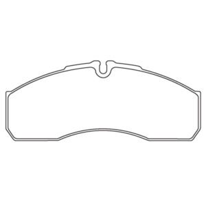 Brake Pad Set WVA29237, Caliper Brembo