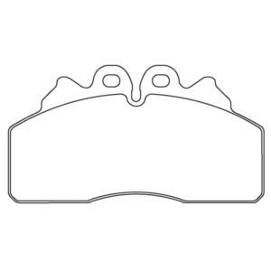 Brake Pad Set WVA29256, Caliper Brembo