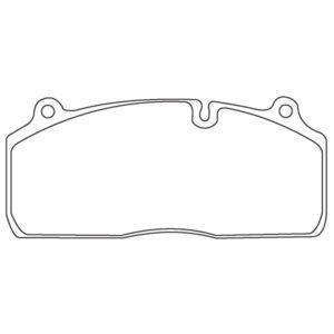 Brake Pad Set WVA29175, Caliper Haldex