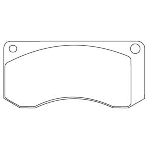 Brake Pad Set WVA29013, Caliper Meritor