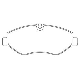 Brake Pad Set WVA29192, Caliper Brembo PF2.4