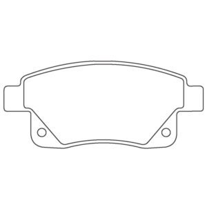 Brake Pad Set WVA24486, Caliper Bosch