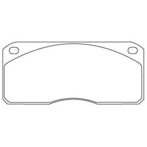 Brake Pad Set WVA29039, Caliper Lucas