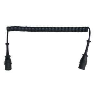 Electrical Coil Normal 24v 4.5m, 7 pin Black Moulded Plugs