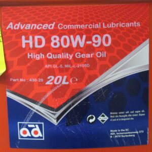 Gear Box Oil HD 80W90 20L